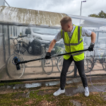 OVA8 Bike Shelter Cleaning