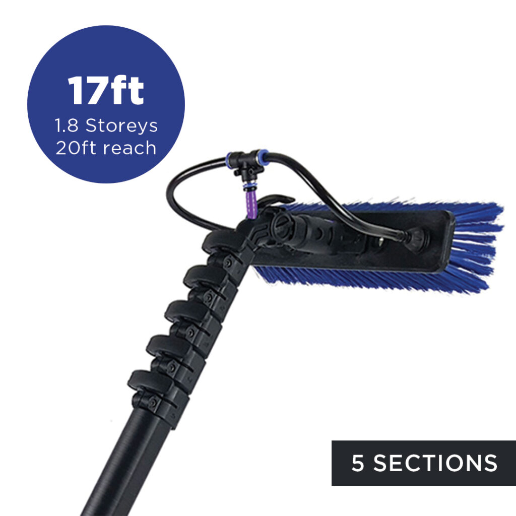 ov17-24-E 20ft reach water fed pole