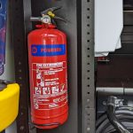 2kg Powder Fire Extinguisher with Mounting Bracket