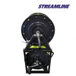 Double Stack Hose Reel Kit, A-frame type with 100mtrs 8mm HIVIZ Hose