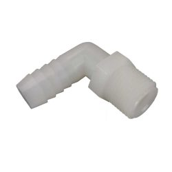 Nylon Elbow 3/8inch Male thread - 12mm hose barb