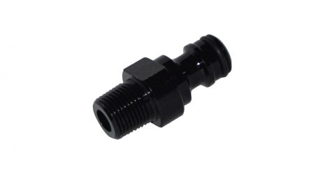 Aluminium Male Adaptor With 3/8Inch M Thread