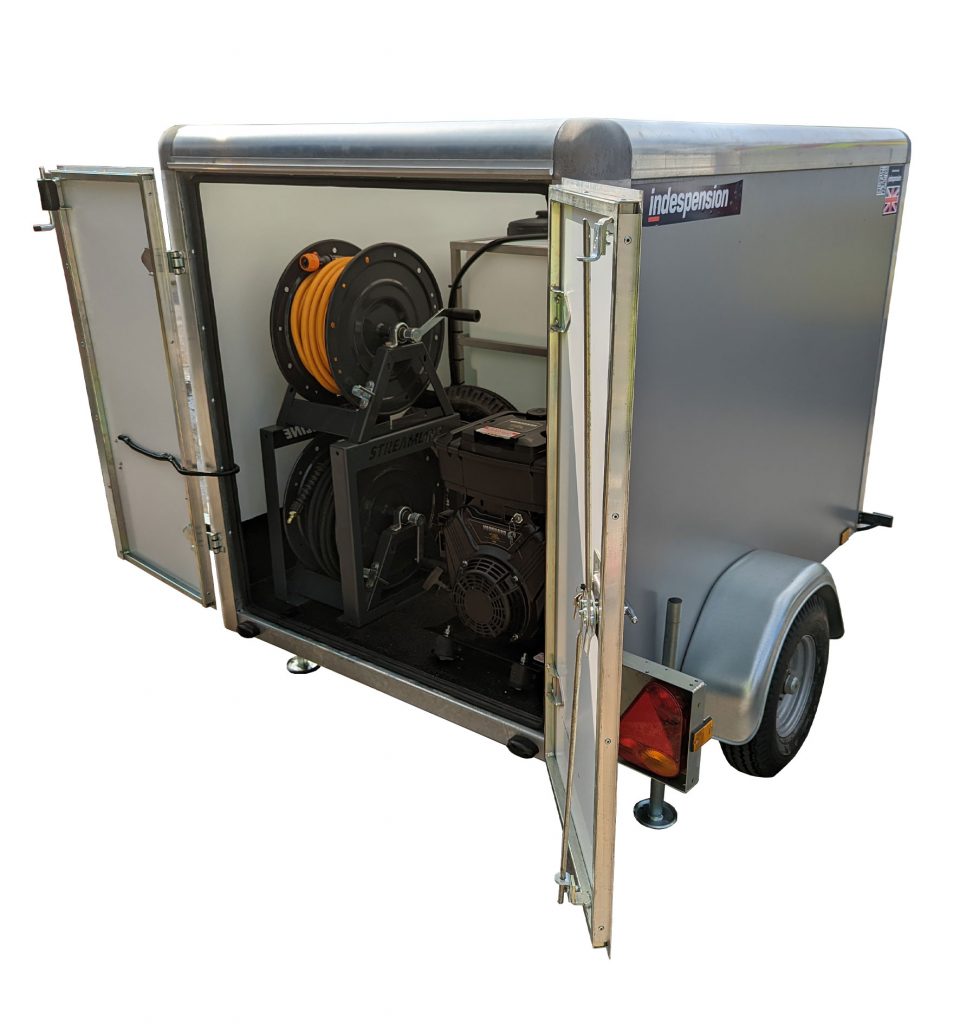 TVA Trailer - High Reach Pressure Window Cleaning Equipment