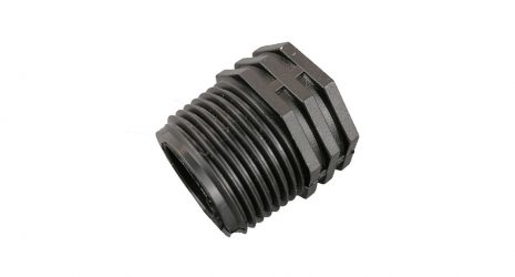 Nylon Reducer 1 inch M - 1/2 inch F Black