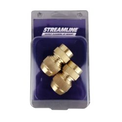 Brass Quick Connector to 6mm Brass Hosetail