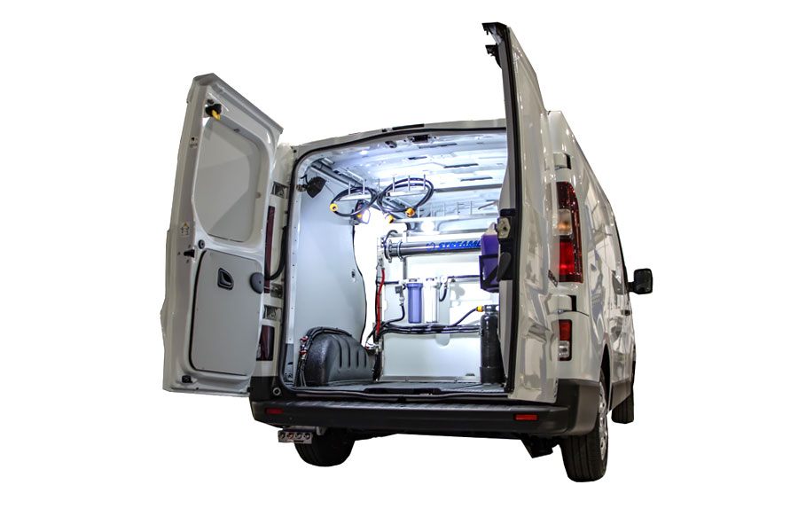 renault trafic advance window cleaning van