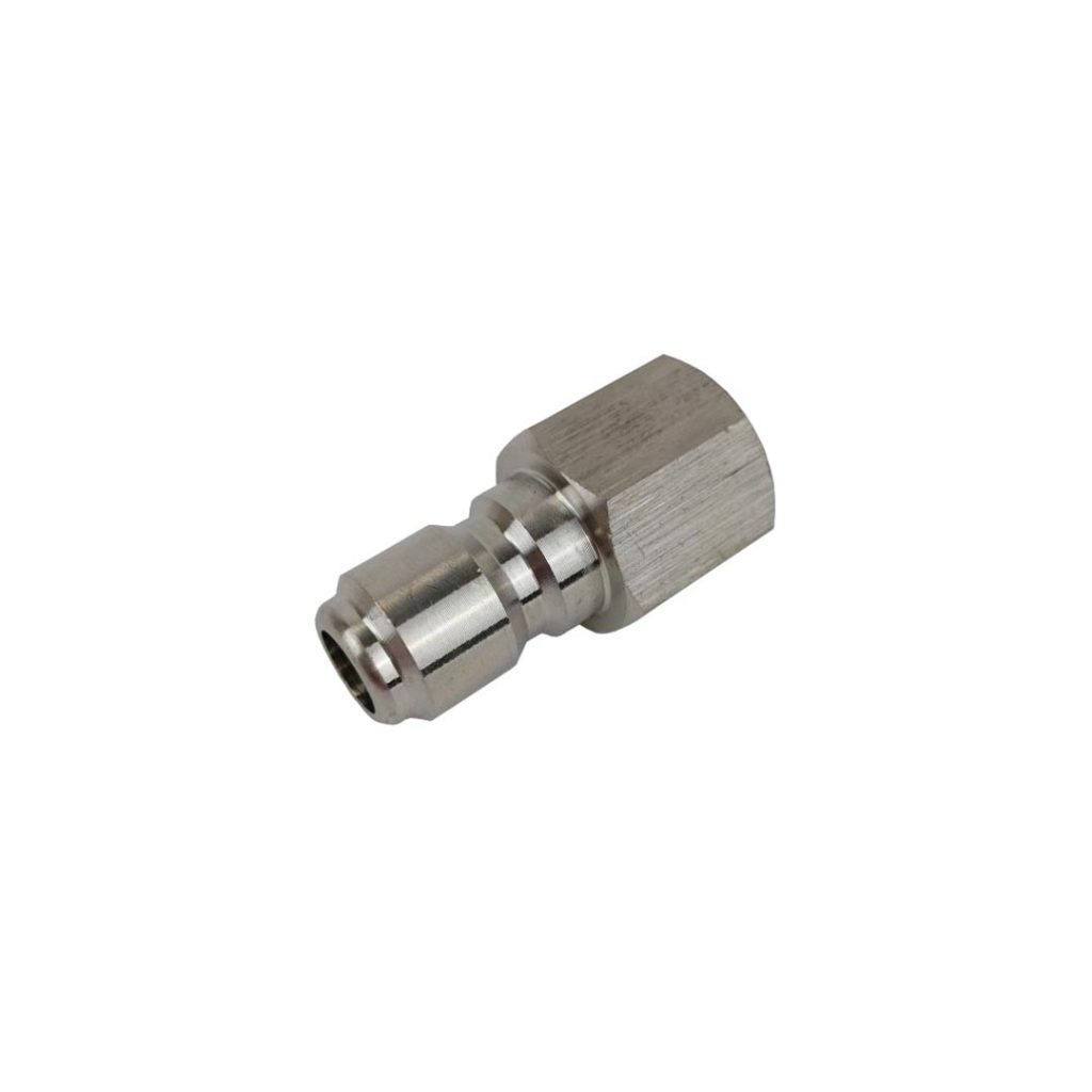 3/8 Plug – 3/8F Thread – Stainless Steel