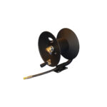 High Pressure Hose Reel suitable for 45mtrs, 150ft, 3/8 inch hose with pigtail