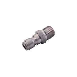 1/4 Plug - 1/4m Thread - Stainless Steel