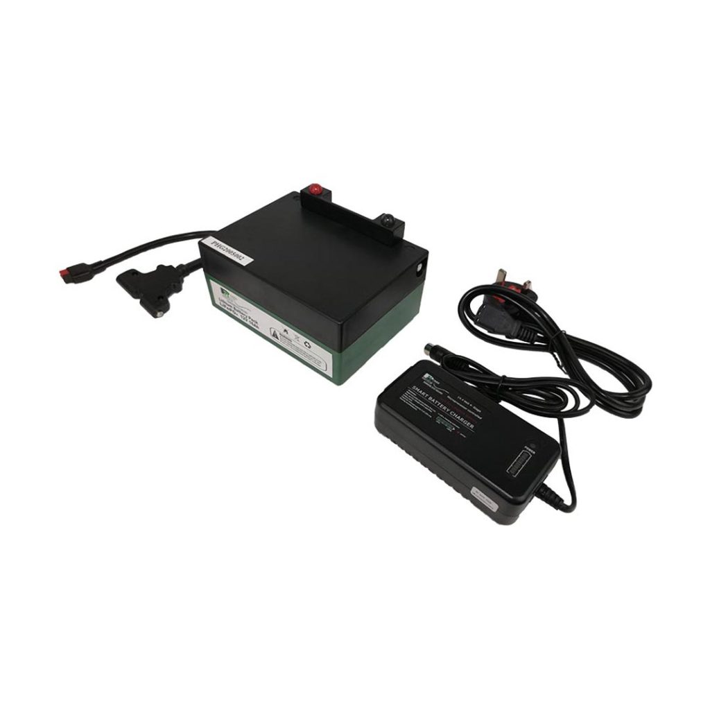 12v Lithium Ion Battery with Charger