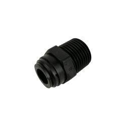 10mm Push Fit - 1/2inch Male Connector BSPT