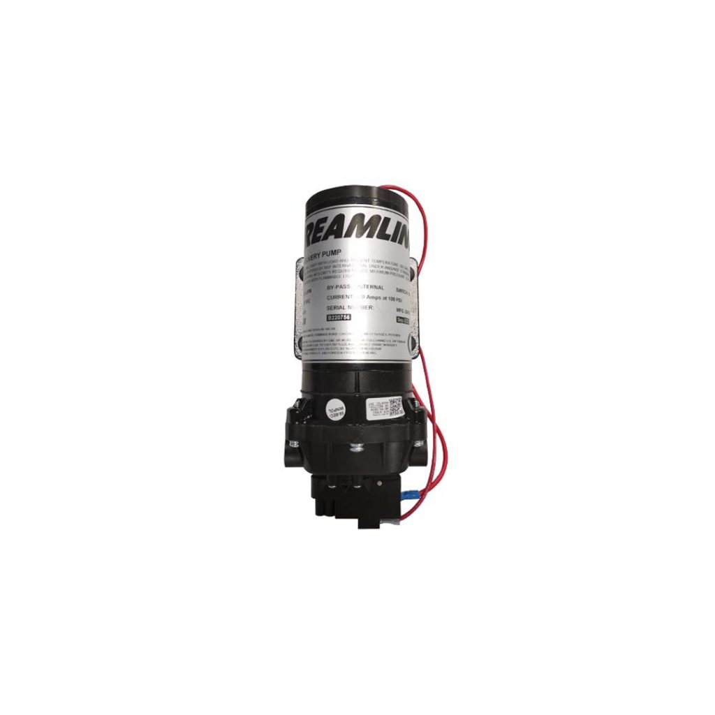 Streamflo® Pump 12v 100psi 5.5lpm 3/8F threaded ports