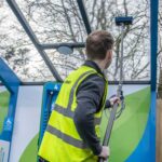 overspan pole OV32-35-OP in action