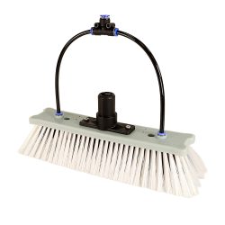 10 inch (260mm) Streamline® Edge™ Elite Synthetic Monotec Bristle Brush, Dual Trim, with 90deg Socket