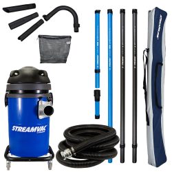 Streamvac™ S3 Professional Gutter Cleaning Vacuum Kit - 37ltr - 22ft/6.8mtr Reach