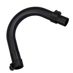 Streamvac™ Aluminium Swan Neck - 45deg. with tool clamp and alignment clamp